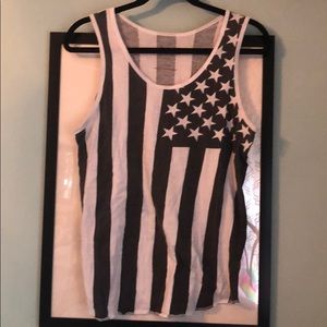 American flag Tank Medium